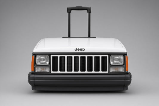 HIELERA JEEP COMANCHE BLANCA