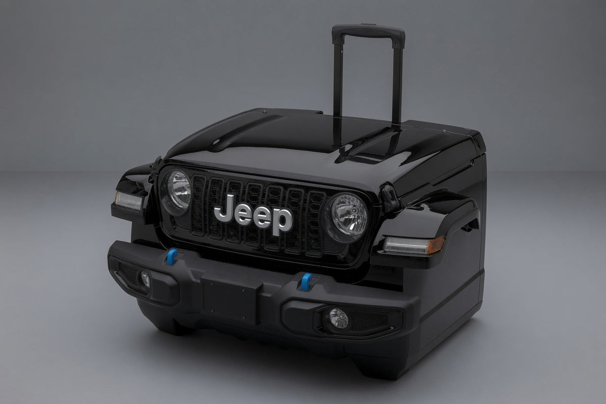 HIELERA JEEP NEGRA