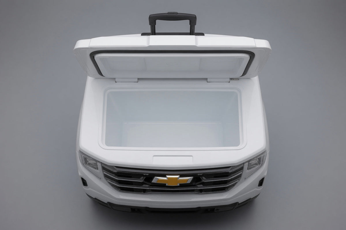 HIELERA CHEVROLET BLANCA