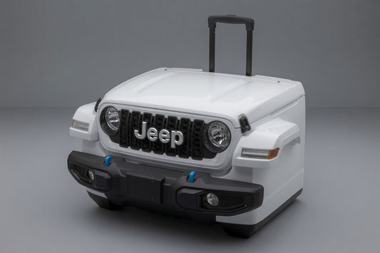 HIELERA JEEP BLANCA