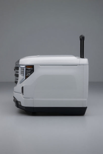 HIELERA GMC BLANCA