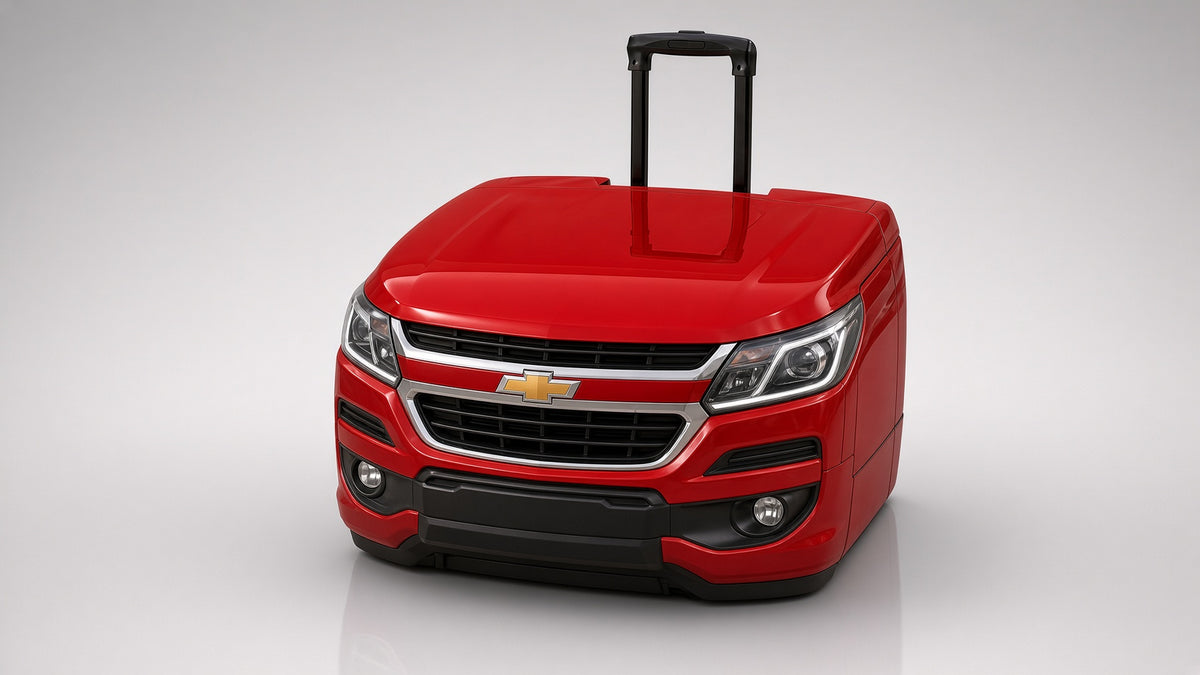 Hielera Chevrolet S10 roja