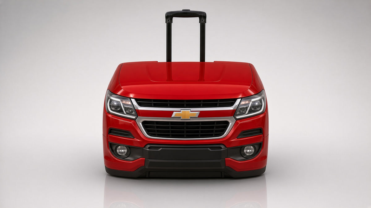 Hielera Chevrolet S10 roja