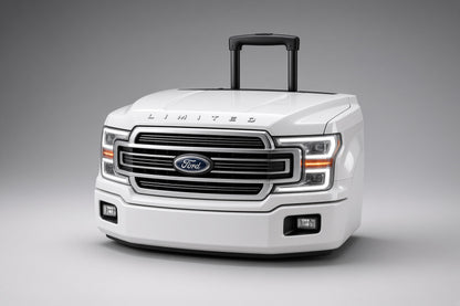 Hielera Ford F150 Limited blanca