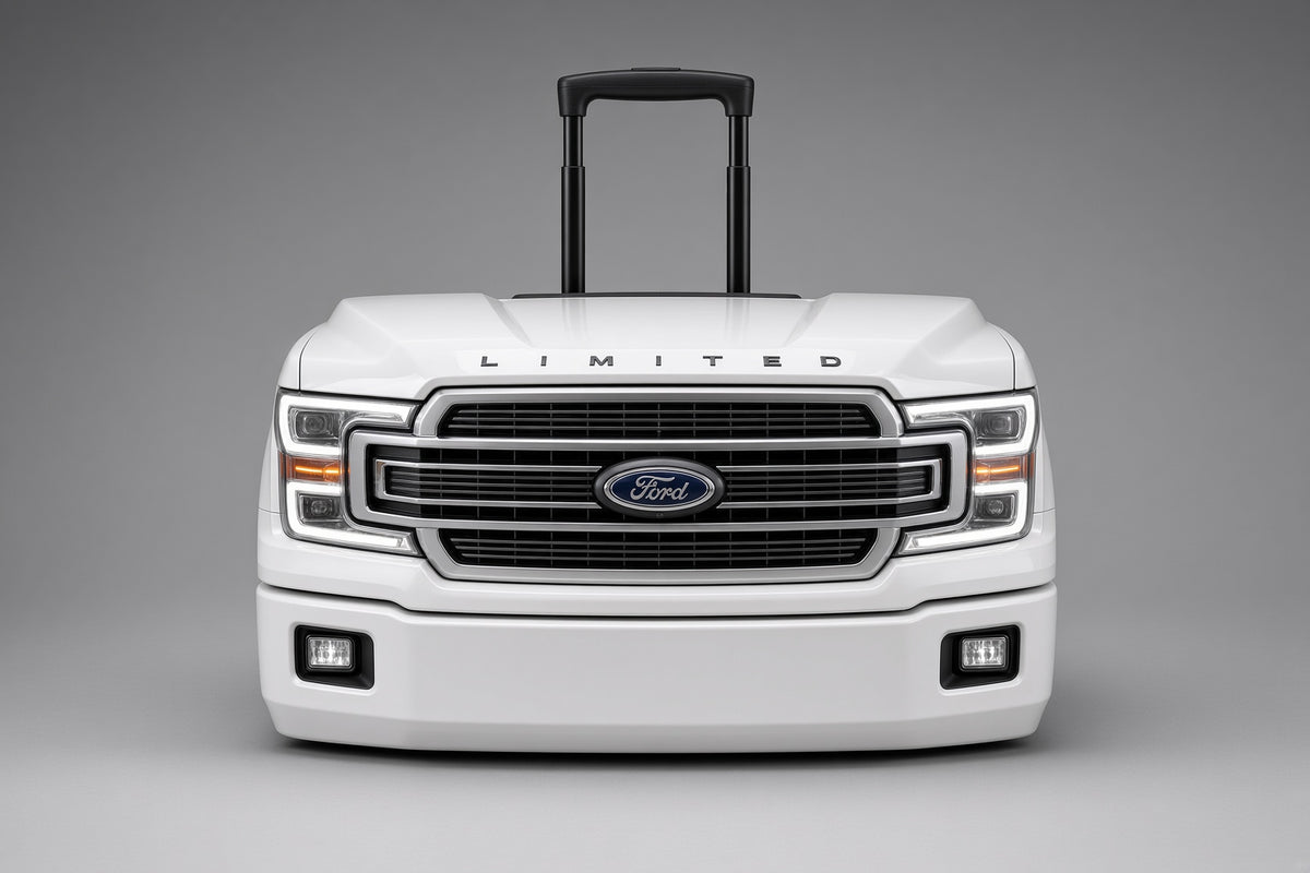 Hielera Ford F150 Limited blanca