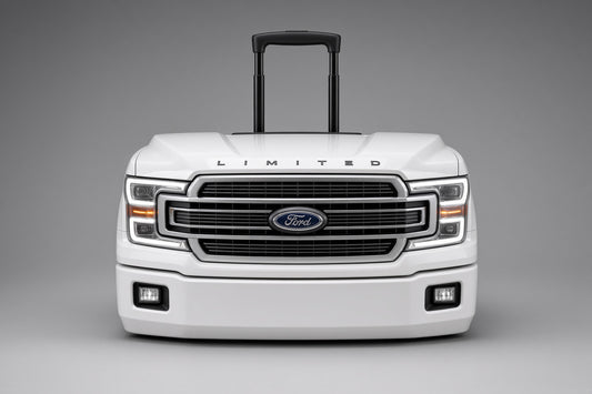 Hielera Ford F150 Limited blanca