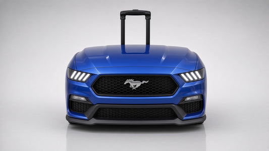 Hielera Ford Mustang azul