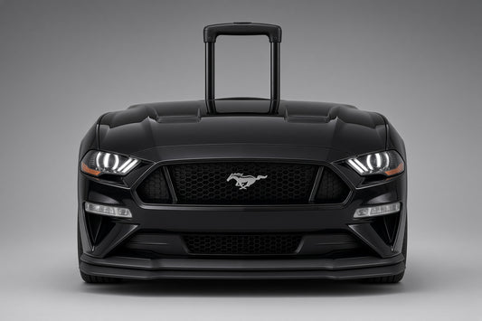 Hielera Ford Mustang negro modelo 2020