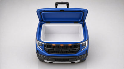 Hielera Ford Raptor azul