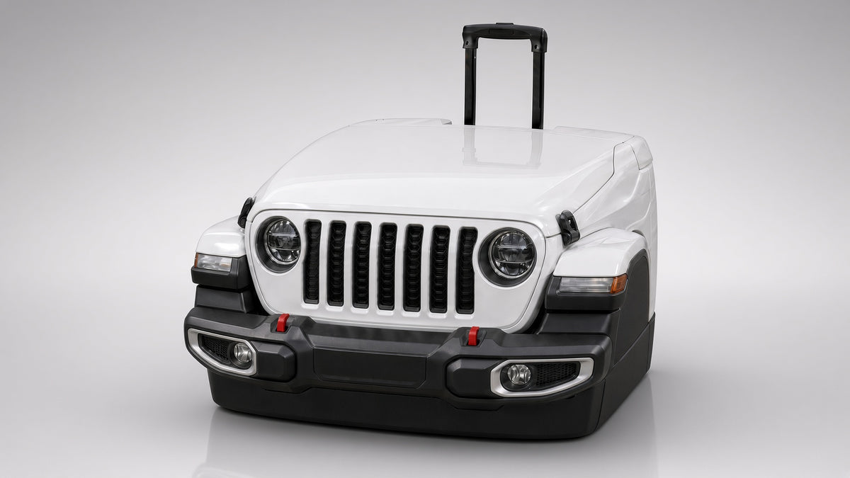 HIELERA JEEP BLANCA