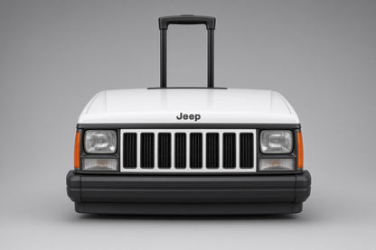HIELERA JEEP COMANCHE BLANCA
