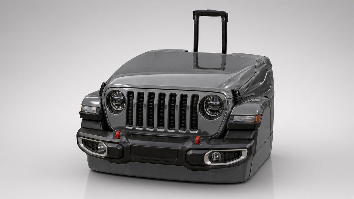 HIELERA JEEP GRIS