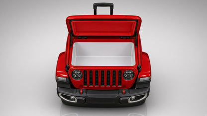 HIELERA JEEP ROJO